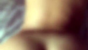 damn, bending over this latina for doggystyle action