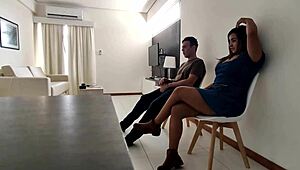 watch this latina teen suck my cock and flash it in the star room?