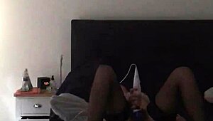 i'm cumming hard with my dildo