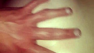 Doggystyle fucking my girlfriend's big ass bent over with monster cock for intense orgasm