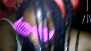 Big booty bbw and slender girl take on BBC for Valentine's Day