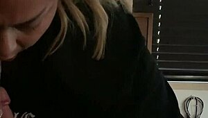 early morning starts with a gentle blowjob, setting the day off right