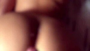 damn, bending over this latina for doggystyle action