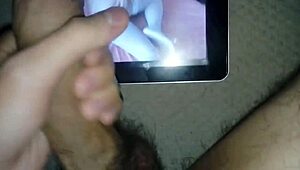 Compilation of intense tributes and cumshots on my stunning wife