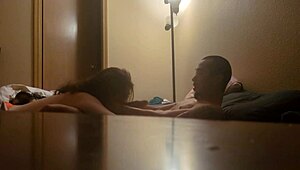 amateur couple enjoys a night of blowjobs, fucking, and creampie