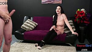 cfnm voyeur babe, i'm hooked on watching him tug