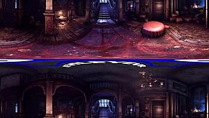 hey, check out this curly haired babe lacy channing getting hardcore doggystyle blowjob in victorian mansion pov