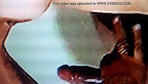 Hidden Indian Couple Close-Up On Bed