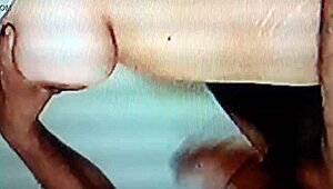 Hidden Indian Couple Close-Up On Bed