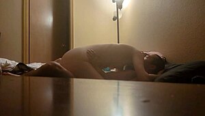 amateur couple enjoys a night of blowjobs, fucking, and creampie