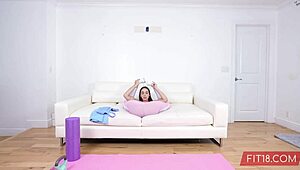 Wow! Fit18 Gaby Ortega Shines in POV Casting with Big Natural Colombian Breasts at 60fps!