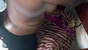 Blonde Amateur in Lingerie Bent Over for Doggystyle Cumshot!