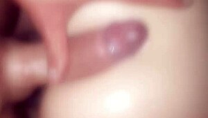 Doggystyle fucking my girlfriend's big ass bent over with monster cock for intense orgasm