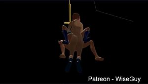 i'm caught in sakura and hinata's futa sandwich pov