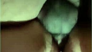 Asian Babe With Big Ass Bounces On Big Black Cock Anal Creampie