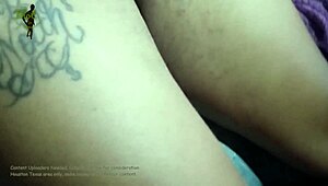 thot in texas gets ebony milf amateur pussy creampied