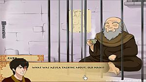 In this anime game, the four elements trainer continues the love story in book 2 part 3.