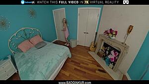 Feeling Excited Crashing All Girls Party and Fucking Blonde Teen Braylin Bailey in VR