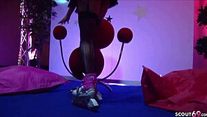 crazy rollergirl natali di angelo gets rough sloppy fucking