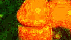 Tied up for intense cock play