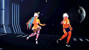 Half-Naked Girls Dancing And Singing In Yoiyoi Kokon