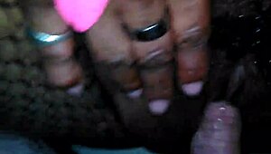 ebony interracial couple enjoys creampie fun 😍