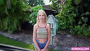 Madison Summers Strips and Gets Bent Over at New Club