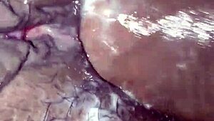 Creamy anal fuck leading to explosive orgasm