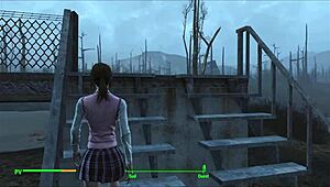 elie gets big anal fucked by synth in fallout 4