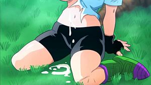 Kame Paradise 3 - Videl Suckin’ a Huge Dick, Man, Videl Sex Scene’s Wild