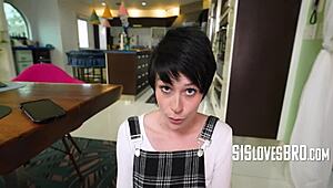 Stepsis with Pixie Haircut Delivers the Best Bedroom Action Ever - Kitty Lynn