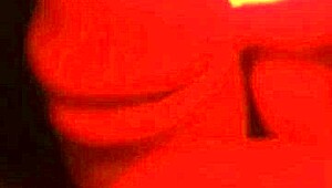 Tied up for intense cock play