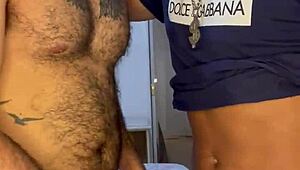 Friend Helps With Brotherly Assistance In Group