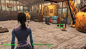 elie gets big anal fucked by synth in fallout 4