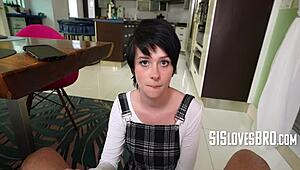 Stepsis with Pixie Haircut Delivers the Best Bedroom Action Ever - Kitty Lynn