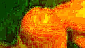 Tied up for intense cock play