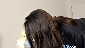 chatting with fans on webcam