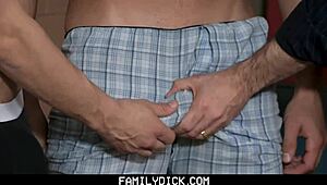 Familydick - Stepbrother Gets His Asshole Reamed By Muscular Older Bro