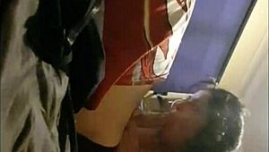 Sexy brunette teresa performs deepthroat and swallow on pocket rocket