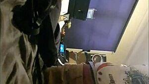 Sexy brunette teresa performs deepthroat and swallow on pocket rocket