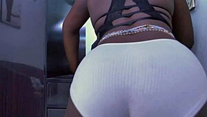 freaky babe craves anal cock