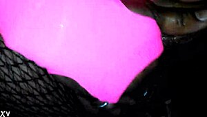 ebony interracial couple enjoys creampie fun 😍