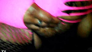 ebony interracial couple enjoys creampie fun 😍