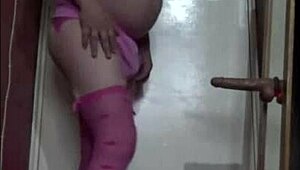 Wow! Bisexual Crossdresser Mark Wright Craves Sucking Cock After Anal Play!