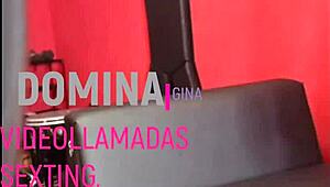 I humiliate my slave in femdom session.