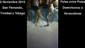 Carnival dance-off turns into a brawl between Caribbean beauties