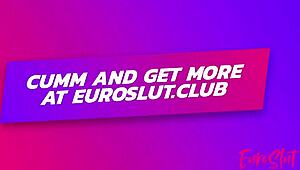 Europuta fica totalmente nua para um treino de puta completo com alongamentos intensos! 💪