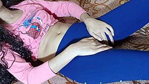 Indian Bhabhi Tight Pussy Drilled by Monster Cock