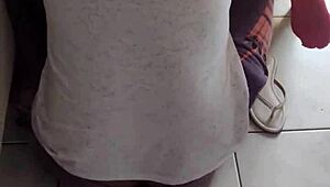 Arousing interracial encounter with an experienced older man
