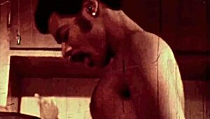 Vintage interracial taboo sparks curiosity with retro charm